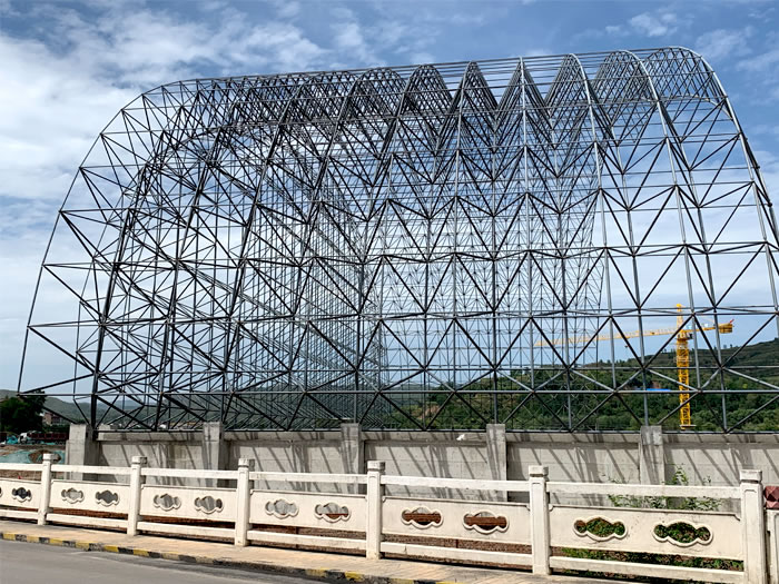 洪湖山寨矿储煤棚网架